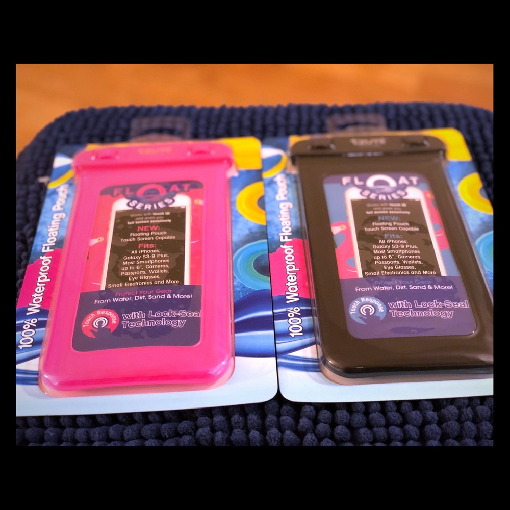 Two waterproof cases for the price of one!